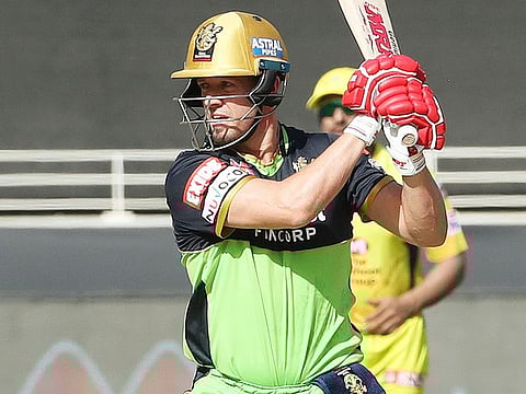 File photo: AB de Villiers of Royal Challengers Bangalore.