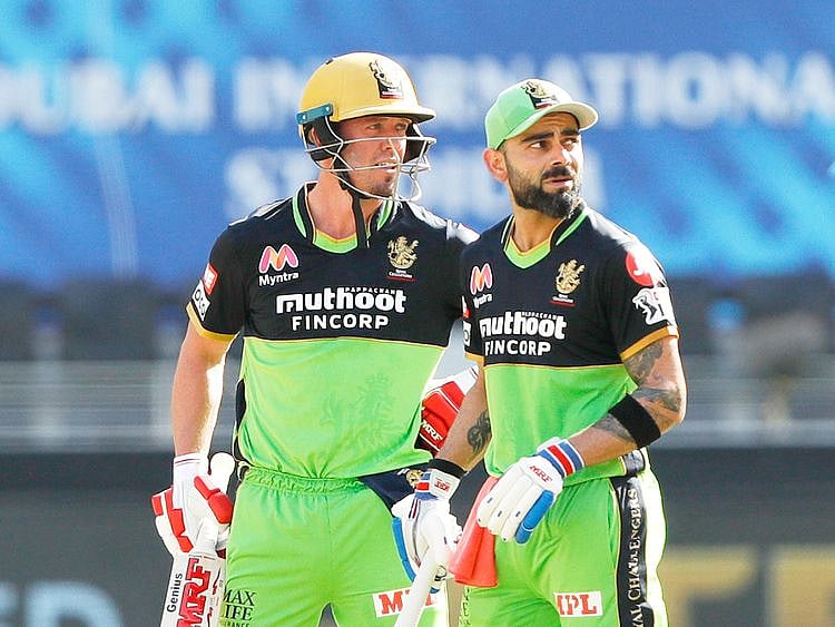 AB de Villiers and Virat Kohli