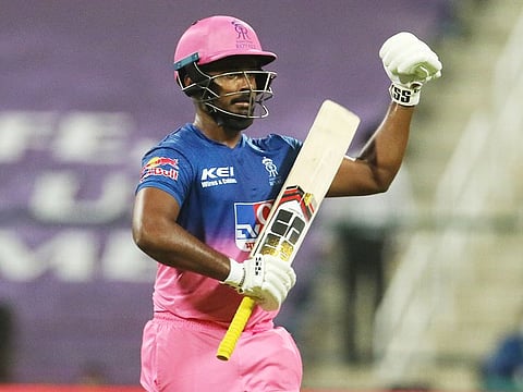 Sanju Samson of the Rajasthan Royals