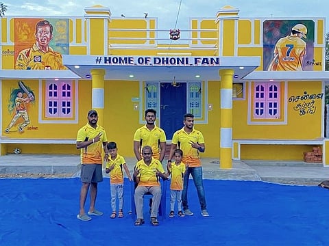 Gopikrishnan with his family