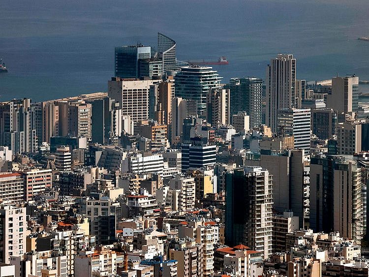 STOCK BEIRUT LEBANON SKYLINE5