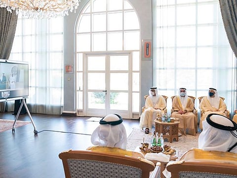 Sheikh Mohammed attends wedding reception