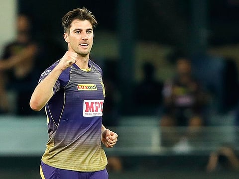 Pat Cummins of Kolkata Knight Riders