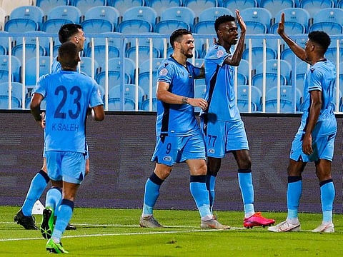 Bani Yas were held to a draw