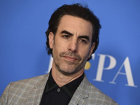 Sacha Baron Cohen arrives at the 2019 Hollywood Foreign Press Association's Annual Grants Banquet at the Beverly Wilshire Beverly Hills on Wednesday, July 31, 2019. (Photo by Jordan Strauss/Invision/AP)
