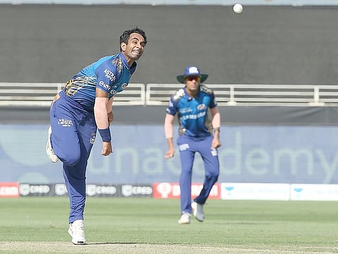 Jayant Yadav, seen in action for Mumbai Indians in IPL, has been roped into India's ODI squad in place of Washington Sundar. The latter tested positive for Covid-19 just on the eve of departure for South Africa.