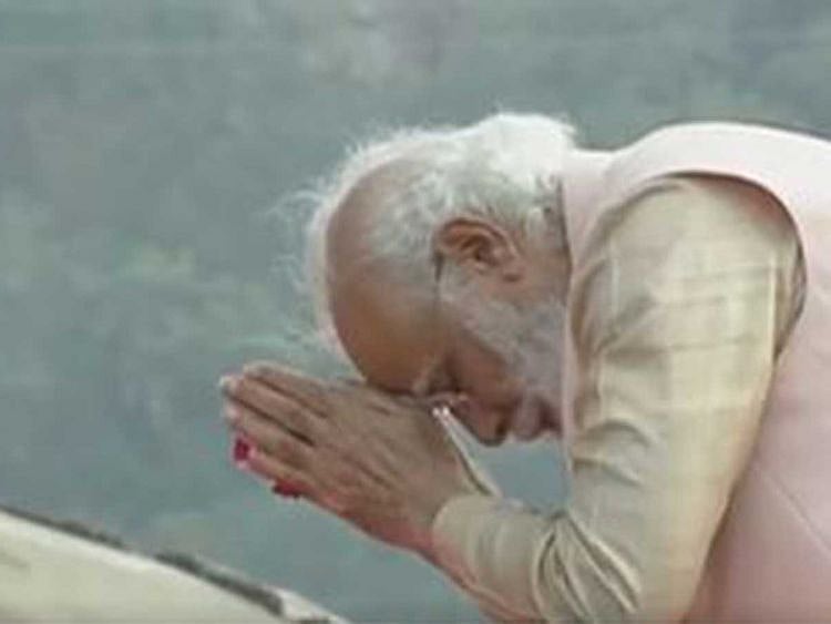 Narendra Modi at Statue of Unity