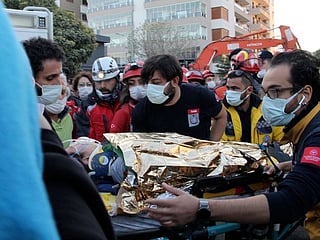 Photos: Death toll reaches 26 in earthquake that hit Turkey, Greek island