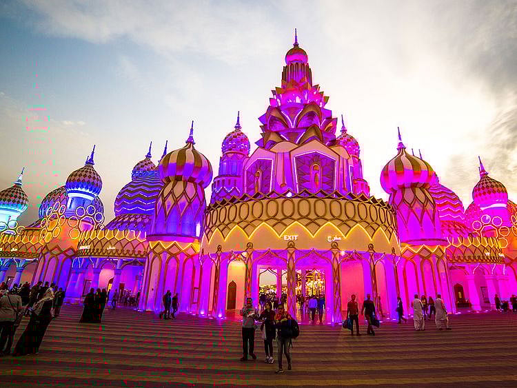 The Gate of the World in Global Village
