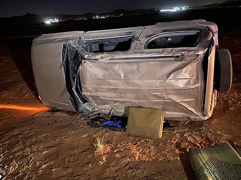 13-year-boy who was injured in a car crash, passes away in a hospital in Ras Al Khaimah on November 7.