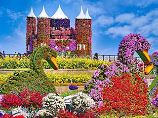 In Pictures: Dubai Miracle Garden welcomes back visitors with 150m flowers