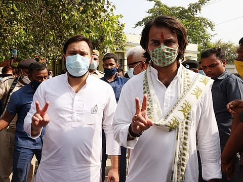 Lalu Prasad Yadav's sons Tejashwi and Tej Pratap are in the fray in the second phase of polling in Bihar.