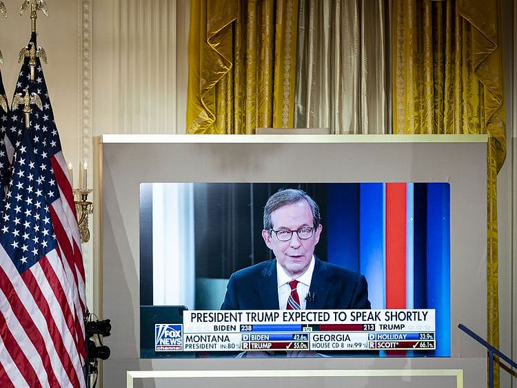 “This is an extremely flammable situation, and the president just threw a match on it,” anchor Chris Wallace told viewers on Fox News. Referring to Trump’s false claims that he had “clearly won” Georgia and North Carolina, neither of which have finished counting votes, Wallace said: “He hasn’t won these states. Nobody is saying he’s won the states. The states haven’t said that he’s won.”