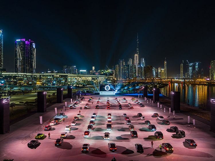 Taycan Launch Dubai