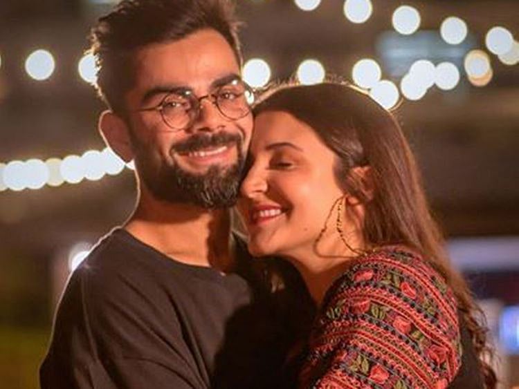 Virat Kohli and Anushka Sharma 