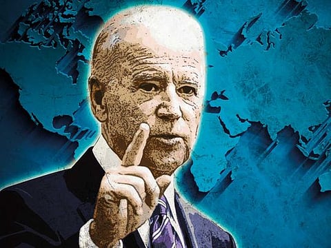 Democratic presidential nominee and former Vice- President Joe Biden delivers remarks after a virtual coronavirus briefing with medical professionals on September 16, 2020 in Wilmington, Delaware. 