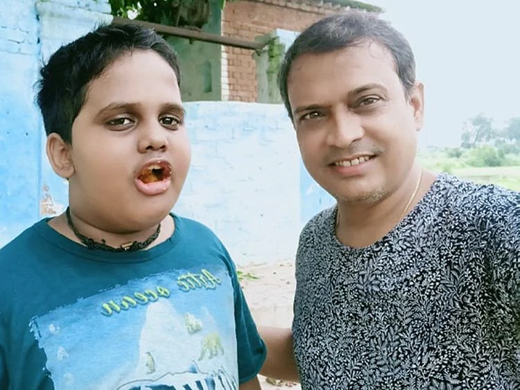 NAT Rajeev Nigam with son Devraj-1604924102371