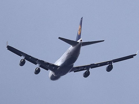 A passenger on the flight said the plane went into "free fall" as the dinner service was getting underway. [Illustrative image.]