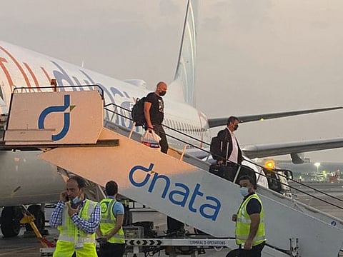 Photos: First flight with Israeli tourists arrives in Dubai after the historic Abraham Accords 