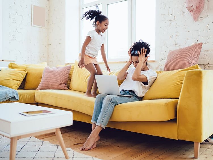 Working from home with kids