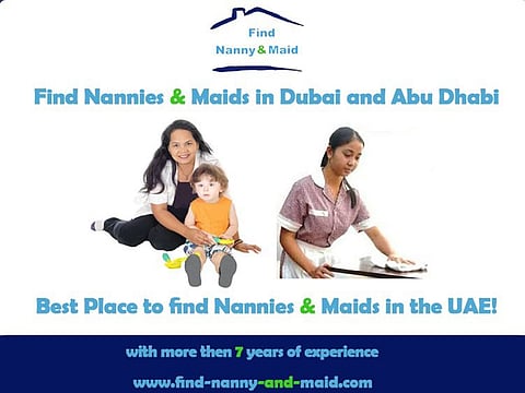 www.Find-Nanny-and-Maid.com is a unique nanny maid finder service in Dubai and Abu Dhabi 