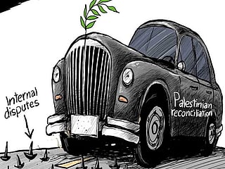 Cartoon: Disputes hamper Palestinian reconciliation