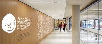 Zayed Centre for Research state-of-the art facilities have been singled out for its quality and scale.