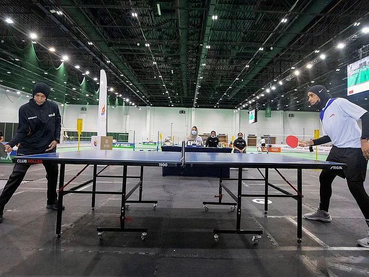 Table tennis - Sheikha Hind Sports