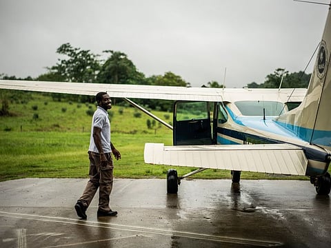 Davin Bennett, 34, is a Jamaican missionary pilot based in northern Philippines. Since the coronavirus lockdowns began, he has flown at least 170 patients from isolated areas to cities with larger hospitals.