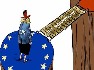 Cartoon: Crucial days ahead for the UK and EU to reach Brexit trade deal