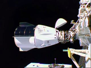 Photos: SpaceX Crew Dragon 'Resilience' docks with ISS