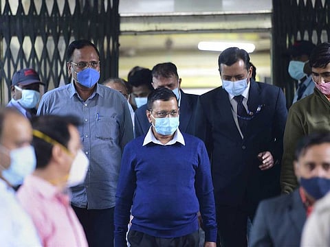 Delhi Chief Minister and AAP chief Arvind Kejriwal 