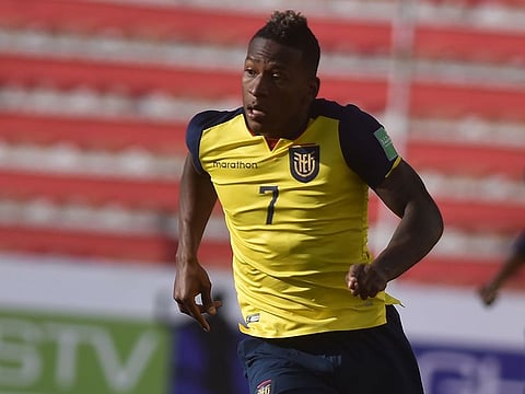 Ecuador's Pervis Estupinan