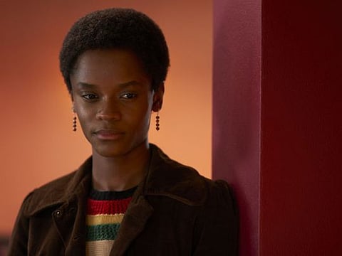 Letitia Wright as Altheia Jones-LeCointe in a scene from 'Mangrove'.