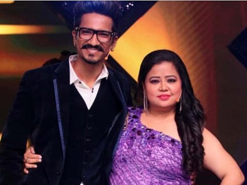 Haarsh Limbachiyaa and Bharti Singh.