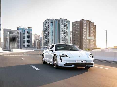 The Taycan is the first all-electric car from Porsche