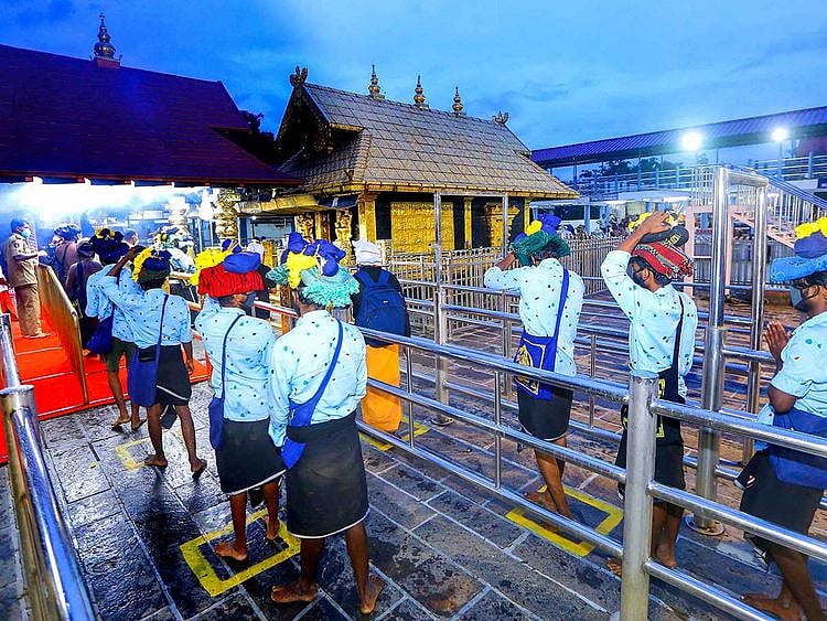 SAbarimala temple Kerala covid