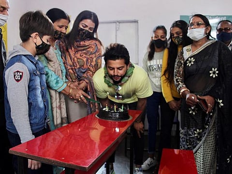 Suresh Raina marks 34th birthday by pledging aid to 34 schools in India