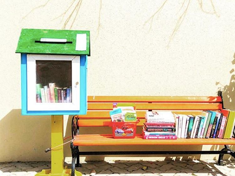 The Little Free Library in Jumeirah