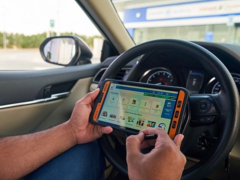 The new ADNOC On the go station will feature a dedicated fueling station with a separate convenience store located onsite, as well as in car ordering and delivery.