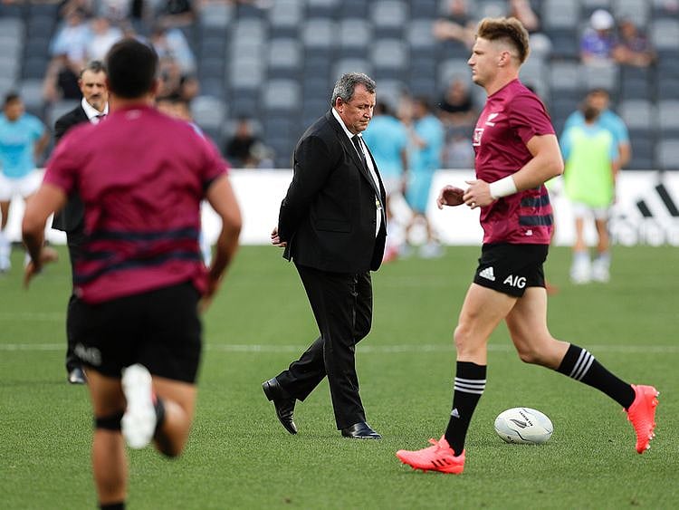 New Zealand All Blacks coach Ian Forster