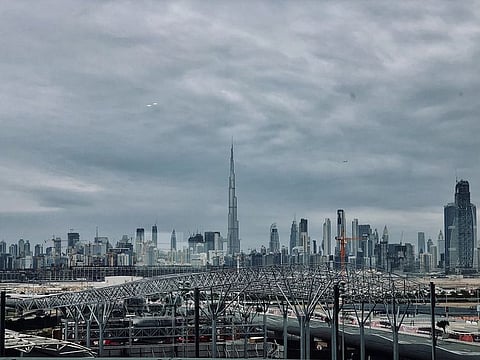 Skyline in Dubai 