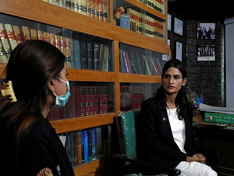 Nisha Rao, 28, a transgender woman Pakistan