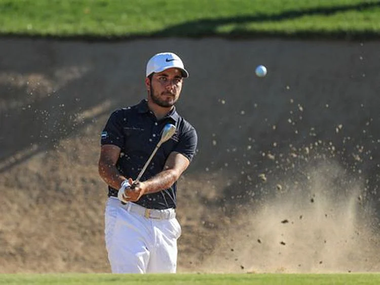 The UAE's No. 1 golfer Ahmad Skaik 