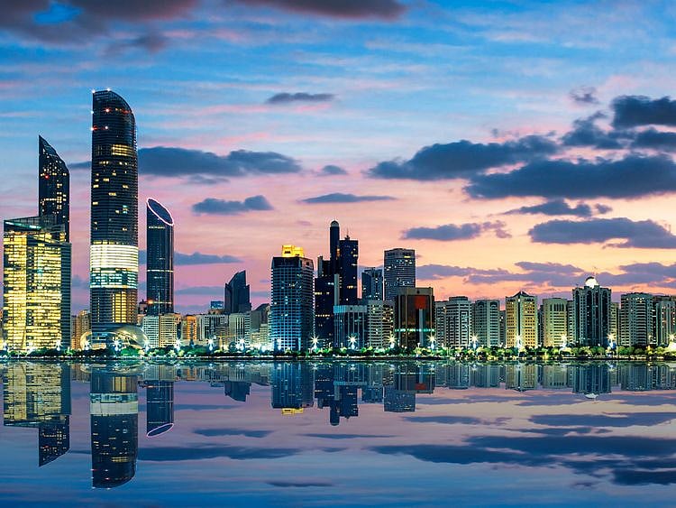 Abu Dhabi skyline 