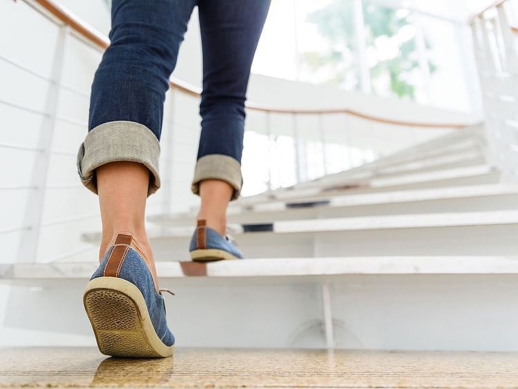 Climbing stairs daily will boost mental health in pandemic