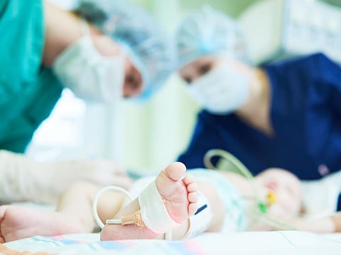 The infant’s parents reportedly told the doctors that sometimes they would playfully hurl her up in the air and catch her as she would come down.