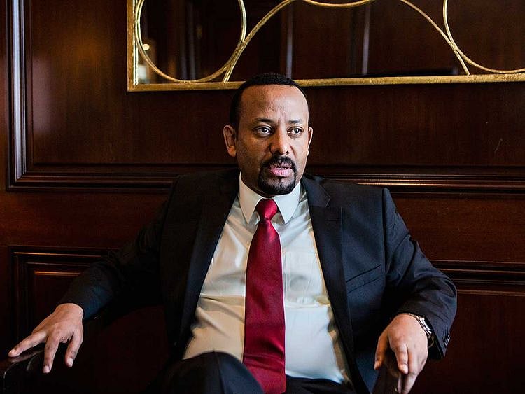 Prime Minister Abiy Ahmed of Ethiopia
