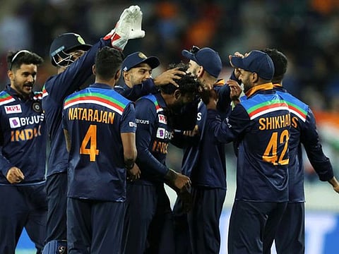 India redeemed pride with a 13-run win over Australia on Wednesday as the hosts wrapped up the series 2-1.