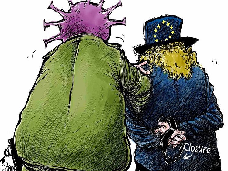 Europe lockdown